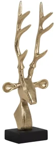 Kovová soška (výška 34 cm) Reindeer Head – PT LIVING