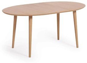 Jedálenský stôl quio 120 (200) x 90 cm dubový MUZZA