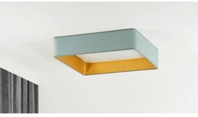 Brilagi-LED Stmievateľné svietidlo VELVET SQUARE LED/36W/230V Wi-Fi Tuya+DO mintové