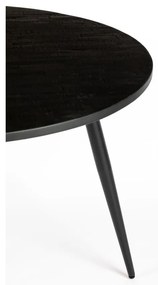 Okrúhly jedálenský stôl z teakového dreva ø 110 cm Mo – White Label