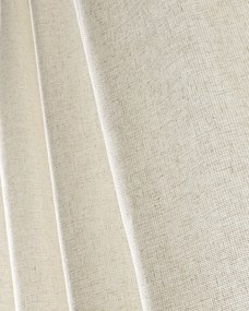 Záves so systémom FLEX (jednoduché spony flex) farba produktu béžová látka polopriehľadný, zapletaná