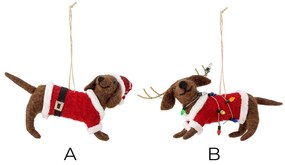 Bloomingville Plstená vianočná ozdoba Monty Wool B