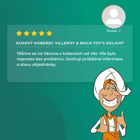 Villeroy & Boch, Behúň Villeroy & Boch Toy's delight s potlačou 106192 Red, Multicolor, 80x200, červená, obývacia izba