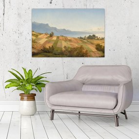 Obraz - Alexandre Calame, Swiss Landscape, reprodukcia (90x60 cm)