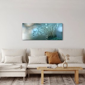 Obraz - Púpava - petrolej (120x50 cm)