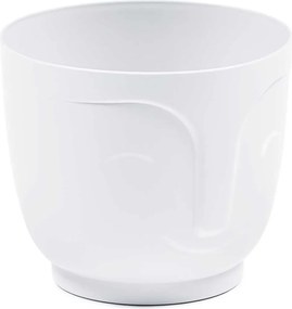 Květináč ZOE 14,3 cm bílý