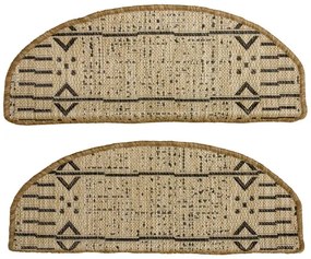 Nášľap na schody Terra Aztec 04 línie, béžový / grafitový