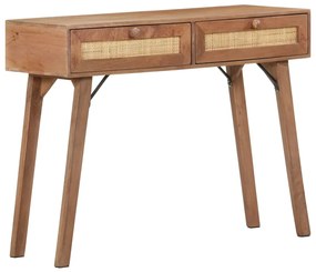 Konzolový stolík 100x35x76 cm mangovníkový masív
