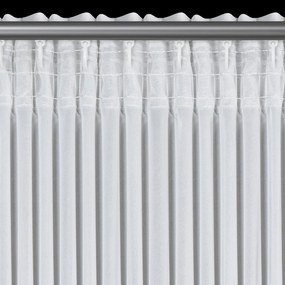 ZÁCLONA NA PÁSKE LUISA 400X160 CM BIELA
