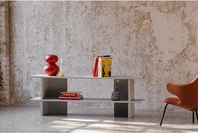 Svetlosivý kovový regál 160x57x37 cm Hes – noo.ma