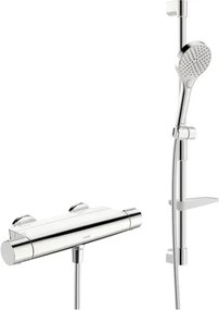 Sprchová batéria Hansa Optima so sprchovacím setom 150 mm chróm 481303310009