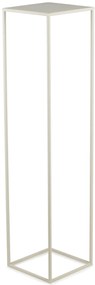 STOJAN NA KVETINÁČ SIMPLE 100X24X24 CM KRÉMOVÁ