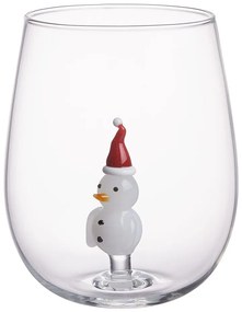 MERRY & JOY Pohár snehuliak 450 ml