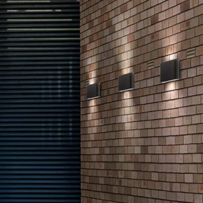 LED vonkajšie nástenné osvetlenie Cremona M čierne