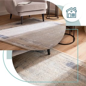 Koberec Pula T432A hnedo-béžový