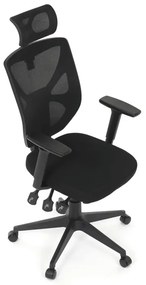 Autronic BONTEC Kancelárska stolička, asynchrónny mechanizmus, čierna, KA-Q8250 BK Farba: Čierna