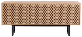 Komoda v dubovom dekore Woodman Mora Diamond, 175 x 75 cm