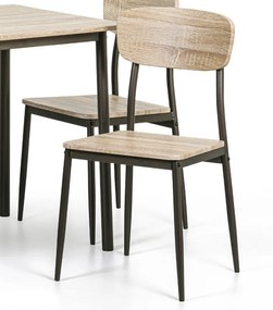 Jedálenská zostava QUATRO, stôl 1100 x 700 mm + 4 stoličky