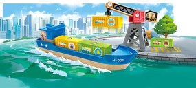 Nákladná loď a žeriav