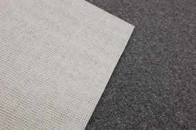 Avanti, Metrážny koberec Dublin 145 šedý, na mieru, šíře 4m,5m, šedá, ab (mriežka), obývacia izba