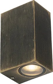 Moderná nástenná lampa staroružová 2-žiarovková IP44 - Baleno