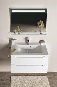 Sapho Sapho, WAVE umývadlová skrinka 79,7x45x47,8cm, biela (WA081), WA080-3030