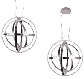 Závesné LED svietidlo Copernicus, 5x LED 260w, 3000k, ch