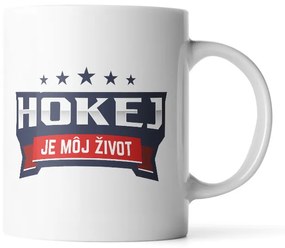 Sablio Hrnek Hokej je můj život - 200 ml - espresso