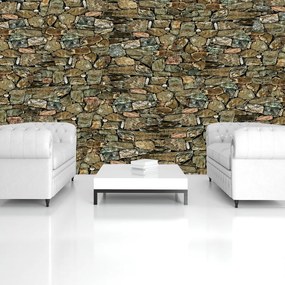 Fototapeta - Stone Wall Rock (152,5x104 cm)