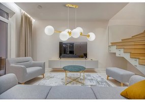 Luster na lanku 6xE27/35W/230V zlatá