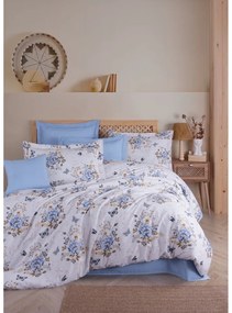 Biele obliečky na dvojlôžko z bavlny Renforcé 200x200 cm Aylin – Mijolnir