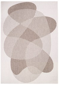 Dekorstudio Obojstranný koberec na terasu DuoRug 5835 - béžový Rozmer koberca: 80x150cm