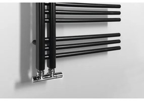 Sapho - Kúpeľňový radiátor DORLION 400W/230V 50x120 cm matná čierna