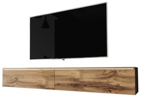 TV stolík LOWBOARD D 180, 180x30x32, dub wotan
