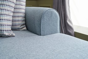 Rozkladacia pohovka  Belli (modrá). Vlastná spoľahlivá doprava až k Vám domov. 1063000