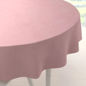 Biante Zamatový okrúhly obrus Velvet Premium SVP-033 Staroružový Ø 80 cm
