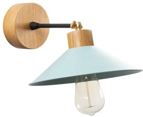 Nástenné svietidlo MANAVGAT 1xE27/40W/230V hnedá/modrá