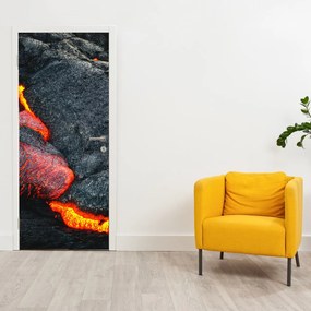 Fototapeta na dvere - Láva (95x205cm)