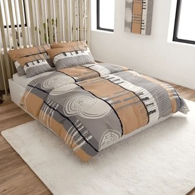 Bavlnené obliečky PINIA sivé Rozmer obliečky: 70 x 90 cm | 140 x 200 cm