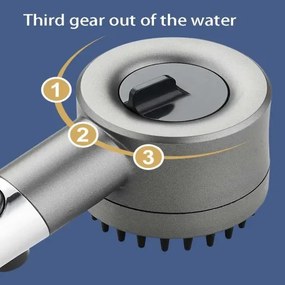 Úsporná masážna sprchová hlavica DA278 sada 10 kusov