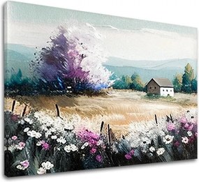 Krajinka na plátne Miesto plná tajomstiev 40x50 cm