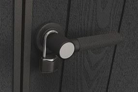 PENT Signature HORIZONTAL WALNUT záhradný domček 7x7, hnedý 216x216x226