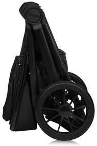 Lionelo - Kombinovaný kočík 3 v 1 LAYLA Čierny ónyx