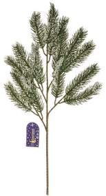 Zimné zasnežená smreková vetvička, v. 52 cm