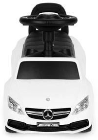 MULTISTORE Mercedes biele tlačné autíčko so zvukmi