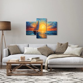 Obraz - Plachetnica (90x60 cm)