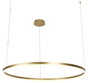 LED Stmievateľný luster na lanku LED/55W/230V 3000-6500K + diaľkové ovládanie