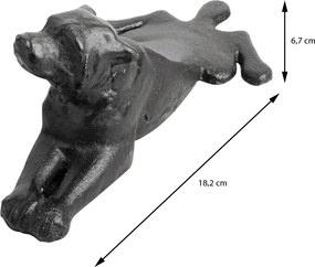 Zarážka do dverí Dog, 6,7x18,2 cm