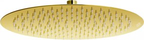 Mexen Slim hlavová sprcha 30 cm, zlatá - 79230-50