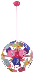 Rabalux 6390 - Detský luster na lanku BIRDY 3xE14/40W/230V